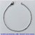 PULSEIRA EM AÇO INOXIDÁVEL - (ACO08) TAMANHO 23CM - LARGURA 2,2MM - FECHO LAGOSTA - COMPOSIÇÃO: AÇO INOXIDÁVEL - AÇO1092 - Imagem 1