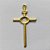 ACESSÓRIO NO BRUTO PRONTO PARA O BANHO (CX35) - ACESSÓRIO CRUCIFIXO 17X30MM (929) - PESO: 0,5GR - COMPOSIÇÃO: 100% LATÃO - BRU0002344 - Imagem 2