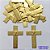ACESSÓRIO NO BRUTO PRONTO PARA O BANHO (CX33) - ACESSÓRIO CRUCIFIXO ORAÇÃO PAI NOSSO 50MM (678) - PESO: 4GR - COMPOSIÇÃO: 100% LATÃO - BRU0002345 - Imagem 1