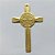 ACESSÓRIO NO BRUTO PRONTO PARA O BANHO (CX33) - ACESSÓRIO CRUCIFIXO DE SÃO BENTO 50MM (817) - PESO: 2,6GR - COMPOSIÇÃO: 100% LATÃO - BRU0002346 - Imagem 2