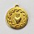 ACESSÓRIO NO BRUTO PRONTO PARA O BANHO (CX36)- ACESSÓRIO MEDALHA SAGRADO CORAÇÃO DE JESUS 15MM (3937) - PESO: 1GR - COMPOSIÇÃO: 100% LATÃO - BRU0002354 - Imagem 2
