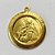 ACESSÓRIO NO BRUTO PRONTO PARA O BANHO (CX37) - ACESSÓRIO MEDALHA SANTO ANTÔNIO 20MM (E2137) - PESO: 1,6GR - COMPOSIÇÃO: 100% LATÃO - BRU0002376 - Imagem 2