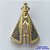 PINGENTE NO BRUTO PRONTO PARA O BANHO(CX39) - PINGENTE NOSSA SRA APARECIDA CRAVEJADA COM MICRO ZIRCONIAS CRISTAIS E AZUIS - COMPOSIÇÃO: LATÃO / ZIRCÔNIA - TAMANHO 23X32MM - PESO TOTAL 4GR - BRU13066 - Imagem 1