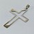 PINGENTE EM AÇO INOXIDÁVEL - PINGENTE CRUCIFIXO VAZADO 31X44MM - COMPOSIÇÃO 100% AÇO INOXIDÁVEL- AÇO1124 - Imagem 2