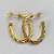 BRINCO FOLHEADO A OURO - BANHADO COM 5 MILÉSIMOS + VERNIZ DIAMOND - (ARD6514) BRINCO ARGOLA TORCIDA 1X27MM - OURO061 - Imagem 2