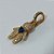 PINGENTE NO BRUTO PRONTO PARA O BANHO(CX43) - (PX002021 C001) PINGENTE MENINO CRAVEJADO EM MICROS ZIRCÔNIAS CRISTAIS E ZIRCÔNIA AZUL 10X19MM - COMPOSIÇÃO: LATÃO / ZIRCÔNIA - PESO TOTAL 1,8GR - BRU13156 - Imagem 2