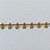 PULSEIRA NO BRUTO PRONTO PARA O BANHO - PULSEIRA COM CORRENTE TODA EM CORAÇÃO 18CM + EXTENSOR E FECHO LAGOSTA - COMPOSIÇÃO: 100% LATÃO - PESO TOTAL 2,3GR - BRU13164 - Imagem 2