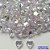 ACESSÓRIO NO BRUTO PRONTO PARA O BANHO - ZIRCÔNIA CORAÇÃO CRISTAL 8MM - COMPOSIÇÃO: 100% ZIRCÔNIA - PESO TOTAL 1GR - BRU0002533 - Imagem 1
