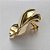 BRINCO FOLHEADO A OURO - BANHADO COM 5 MILÉSIMOS + VERNIZ DIAMOND - (BR2051D) BRINCO DE PINO COM CORAÇÃO MARTELADO 25MM - OURO082 - Imagem 2
