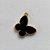 ACESSÓRIO NO BRUTO PRONTO PARA O BANHO - PINGENTE BORBOLETA PRETA TIPO VAN CLEEF 15MM - COMPOSIÇÃO: LATÃO / ACRÍLICO - PESO: 0,6GR - BRU0002547 - Imagem 2