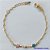 PULSEIRA FOLHEADA A OURO - BANHADO COM 5 MILÉSIMOS + VERNIZ DIAMOND - (PLDI04) PULSEIRA INFANTIL COM DUAS ESTRELINHAS  - TAMANHOS: 13CM + EXTENSOR - OURO093 - Imagem 1
