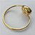 PULSEIRA (BRACELETE) EM AÇO INOXIDÁVEL(CX55) - BRACELETE DOURADO TIPO GOTA - COMPOSIÇÃO: AÇO INOXIDÁVEL - GARANTIA: 06 MESES - ACO1198 - Imagem 3