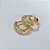 BRINCO FOLHEADO A OURO - BANHADO COM 5 MILÉSIMOS + VERNIZ DIAMOND - (ARJ171) BRINCO DE ARGOLA  36MM - OURO097 - Imagem 2