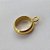ACESSÓRIO EM AÇO INOXIDÁVEL(CX73) - CONECTOR EM AÇO DOURADO PARA PULSEIRAS - TAMANHO: 3X8X10MM - AÇO1297 - Imagem 2