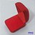 ESTOJO PARA JOIAS EM VELUDO VERMELHO 5x5,5 CM BRU0002687 - Imagem 1