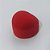ESTOJO PARA JOIAS EM VELUDO VERMELHO CORAÇÃO 4x4CM BRU0002688 - Imagem 2