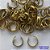 BRINCO NO BRUTO PARA BANHO(CX65) - (3.2965) EAR CUFF OLHO GREGO - TAMANHO 6X11MM (VENDIDO POR UNIDADE) - PESO 0,9GR - BRU13431 - Imagem 1