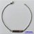 PULSEIRA EM AÇO INOXIDÁVEL - (CX84) (BCOL032) CORRENTE ELO PORTUGUÊS 18CM - PLAQUINHA PARA GRAVAÇÃO 28MM - AÇO1311 - Imagem 1