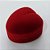 ESTOJO PARA JOIAS EM VELUDO VERMELHO CORAÇÃO 4x5CM BRU0002708 - Imagem 2