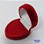 ESTOJO PARA JOIAS EM VELUDO VERMELHO CORAÇÃO 4x5CM BRU0002708 - Imagem 1