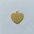 ACESSÓRIO NO BRUTO PRONTO PARA O BANHO(CX73) - (E2516) PLAQUINHA CORAÇÃO 12MM - COMPOSIÇÃO: 100% LATÃO - PESO TOTAL 0,4GR - BRU0002713 - Imagem 2
