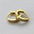 BRINCO NO BRUTO PRONTO PARA O BANHO(CX103) - BRINCO ARGOLA CRAVEJADO EM MICROS ZIRCÔNIAS 2X11MM - PESO TOTAL 2,2GR - BRU13461 - Imagem 2
