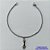 PULSEIRA EM AÇO INOXIDÁVEL(CX102) - (BCOL032) PULSEIRA COM CORRENTE ELO PORTUGÛES 18CM COM PINGENTE FIGA DUPLA 6X20MM - FECHO LAGOSTA - AÇO1317 - Imagem 1