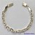 PULSEIRA FOLHEADA A PRATA (COM VERNIZ CATAFORÉTICO) (Cx73)- PULSEIRA 7MM TAMANHO: 18CM COM FECHO GAVETA - PRA014 - Imagem 2