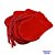SAQUINHO DE VELUDO PARA JOIAS COM 1 CORDÃO 6X6CM VERMELHO (1607) (VENDIDO POR UNIDADE) - BRU0002747 - Imagem 1