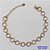 PULSEIRA NO BRUTO PRONTO PARA BANHO - PULSEIRA COM CORRENTE ELO PORTUGUÊS E CORRENTE COM ELEMENTOS VAZADOS (P40 / COL598) - TAMANHO 18CM + EXTENSOR - PESO: 3,2GR - FECHO LAGOSTA - BRU13496 - Imagem 1