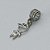 ACESSÓRIO NO BRUTO PRONTO PARA O BANHO(CX80) - (BLQ-082A) MENINO CRAVEJADO EM MICROS ZIRCÔNIAS 9X16MM - BERLOQUE PARA PULSEIRA SIMILAR A PANDORA - COMPOSIÇÃO: ALTA FUSÃO - PESO 1,2GR - BRU0002760 - Imagem 2
