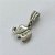 ACESSÓRIO NO BRUTO PRONTO PARA O BANHO (CX80)- (BLQ-072) ELEFANTE CRAVEJADO EM MICROS ZIRCÔNIAS 10X13MM - BERLOQUE PARA PULSEIRA SIMILAR A PANDORA - COMPOSIÇÃO: ALTA FUSÃO - PESO 1,9GR - BRU0002762 - Imagem 2