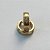 BRINCO NO BRUTO PRONTO PARA BANHO(CX77) -  BRINCO DE ARGOLINHA DE PRESSÃO CRAVEJADO EM MICROS ZIRCÔNIAS 3X12MM - PESO: 2GR - COMPOSIÇÃO: LATÃO / ZIRCÔNIA - BRU13509 - Imagem 3