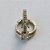 BRINCO NO BRUTO PRONTO PARA BANHO - (CX75) BRINCO DE ARGOLINHA DE PRESSÃO COM PEDRA EM ZIRCÔNIA 5X14MM - PESO: 2,2GR - COMPOSIÇÃO: LATÃO / ZIRCÔNIA - BRU13510 - Imagem 3