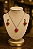 CONJUNTO EM AÇO INOXIDÁVEL - (AÇO03) CONJUNTO COM CORRENTE 50CM E BRINCOS ARGOLINHA DE PRESSÃO (TRANQUETA) COM PINGENTES CORAÇÕES EM ACRÍLICO VERMELHO 12MM - FECHO LAGOSTA - COMPOSIÇÃO: AÇO INOXIDÁVEL / ACRÍLICO - AÇO1354 - Imagem 3