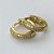 BRINCO NO BRUTO PRONTO PARA BANHO(CX99) -  BRINCO DE ARGOLINHA DE PRESSÃO CRAVEJADO EM MICROS ZIRCÔNIAS 3X14MM - PESO: 2,2GR - COMPOSIÇÃO: LATÃO / ZIRCÔNIA - BRU13511 - Imagem 2