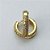 BRINCO NO BRUTO PRONTO PARA BANHO(CX99) -  BRINCO DE ARGOLINHA DE PRESSÃO CRAVEJADO EM MICROS ZIRCÔNIAS 3X14MM - PESO: 2,2GR - COMPOSIÇÃO: LATÃO / ZIRCÔNIA - BRU13511 - Imagem 3