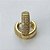 BRINCO NO BRUTO PRONTO PARA BANHO(CX78) -  BRINCO DE ARGOLINHA DE PRESSÃO CRAVEJADO EM MICROS ZIRCÔNIAS 5X14MM - PESO: 3,1GR - COMPOSIÇÃO: LATÃO / ZIRCÔNIA - BRU13512 - Imagem 3
