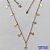 SHOCKER BRUTO PRONTO PARA BANHO - SHOCKER COM CORRENTE ESTRELINHAS - TAMANHO 40CM + EXTENSOR - PESO: 1,9GR - FECHO LAGOSTA - BRU13518 - Imagem 1