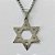 GARGANTILHA EM AÇO INOXIDÁVEL(CX83) - GARGANTILHA COM PINGENTE ESTRELA DE DAVI 17MM - TAMANHO: 45CM - COMPOSIÇÃO: AÇO INOXIDÁVEL - AÇO1386 - Imagem 2