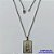 GARGANTILHA EM AÇO INOXIDÁVEL(CX85) - GARGANTILHA COM PINGENTE JESUS CRISTO 14X21MM - TAMANHO: 45CM - COMPOSIÇÃO: AÇO INOXIDÁVEL - AÇO1390 - Imagem 1