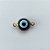 ACESSÓRIO NO BRUTO PRONTO PARA O BANHO(CX86) - OLHO GREGO COM DUAS ARGOLINHAS 10MM - PESO  0,6GR - BRU0002816 - Imagem 2