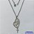 GARGANTILHA EM AÇO INOXIDÁVEL(CX89) - GARGANTILHA COM PINGENTE NOSSA SENHORA APARECIDA  16MM - TAMANHO: 45CM - COMPOSIÇÃO: AÇO INOXIDÁVEL - AÇO1457 - Imagem 1