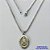 GARGANTILHA EM AÇO INOXIDÁVEL(CX89) - (ACO1035) - GARGANTILHA (1035) PINGENTE NOSSA SENHORA APARECIDA 17MM(E0945)- TAMANHO 50CM - FECHO LAGOSTA - COMPOSIÇÃO: AÇO INOXIDÁVEL - AÇO1475 - Imagem 1