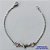 PULSEIRA EM AÇO INOXIDÁVEL - (ACO1012) - PULSEIRA COM CORAÇÃO EM ZIRCÔNIA ROSA - TAMANHO 17CM - FECHO LAGOSTA - COMPOSIÇÃO: AÇO INOXIDÁVEL - AÇO1479 - Imagem 1
