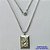 GARGANTILHA EM AÇO INOXIDÁVEL(CX89) - (ACO1035) - GARGANTILHA (1035) PINGENTE JESUS CRISTO 16X25MM (E1261/2)- TAMANHO 50CM - FECHO LAGOSTA - COMPOSIÇÃO: AÇO INOXIDÁVEL - AÇO1482 - Imagem 1