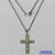 GARGANTILHA EM AÇO INOXIDÁVEL(CX89) - (ACO1035) - GARGANTILHA (1035) PINGENTE CRUCIFIXO ESCRITO JESUS 22X32MM (E0994)- TAMANHO 50CM - FECHO LAGOSTA - COMPOSIÇÃO: AÇO INOXIDÁVEL - AÇO1483 - Imagem 1