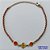 PULSEIRA NO BRUTO PRONTO PARA O BANHO(CX92) - PULSEIRA VAN CLEFF COM PEDRA VERMELHA- TAMANHO 18CM - PESO 3,1GR - FECHO LAGOSTA - BRU13587 - Imagem 1