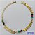 PULSEIRA NO BRUTO PRONTO PARA O BANHO(CX91) - PULSEIRA ESCAMAS 18CM COM PEDRINHAS DE CRISTAL 18CM + EXTENSOR - PESO 6,3GR - BRU13606 - Imagem 1
