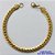 PULSEIRA EM AÇO INOXIDÁVEL DOURADA - (LB026307) PULSEIRA 6MM - TAMANHO: 22CM - COMPOSIÇÃO: AÇO INOXIDÁVEL - AÇO1512 - Imagem 1